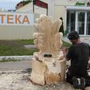 Під час фестивалю вуличного мистецтва у Доброславі відкрили металеву "перлинку"