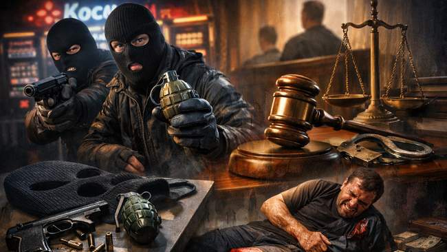 Розбій та стрілянина: у Миколаєві засудили банду нападників на лотереї та магазини