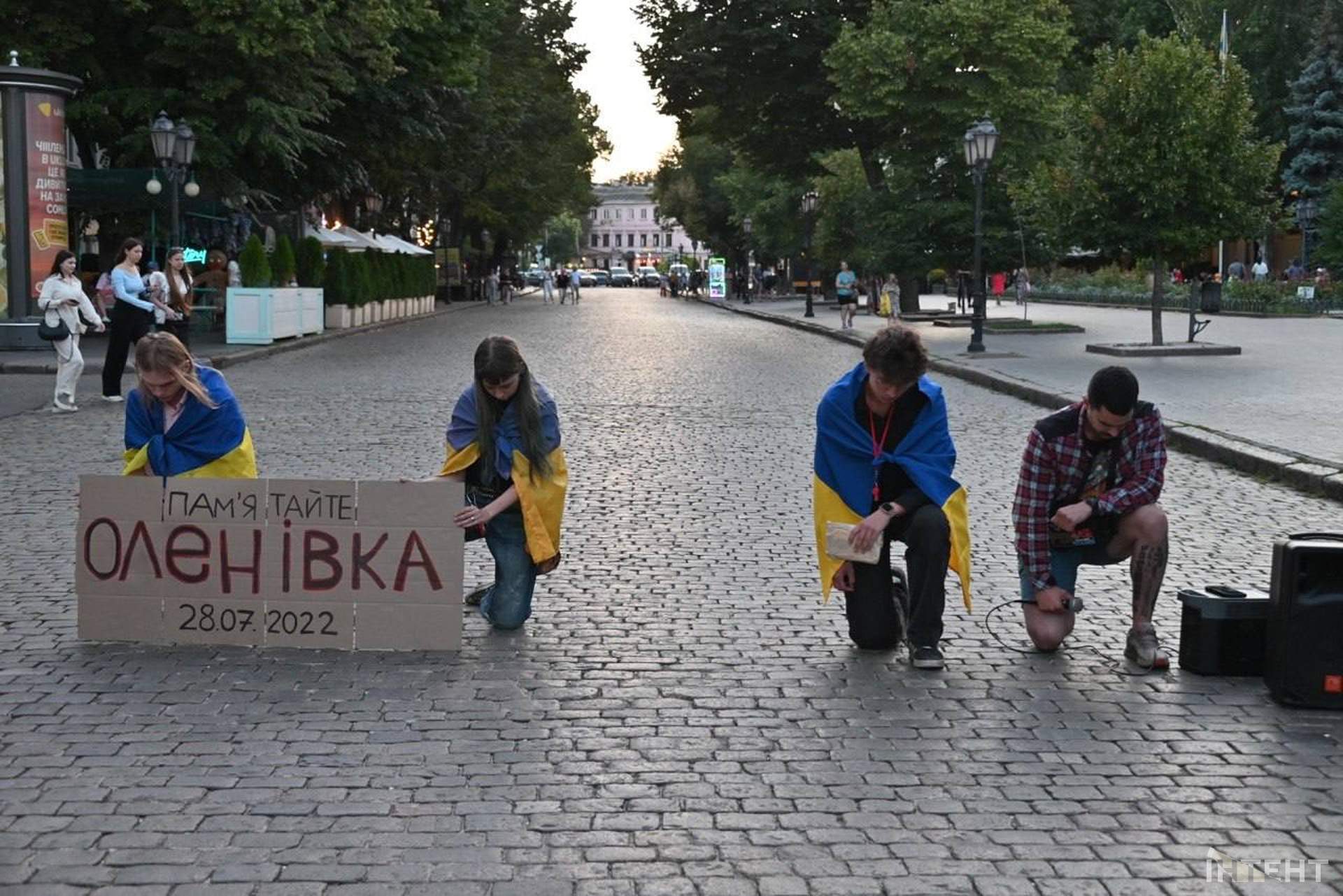 В Одесі вшанували пам'ять загиблих в Оленівці та закатованих у російському полоні