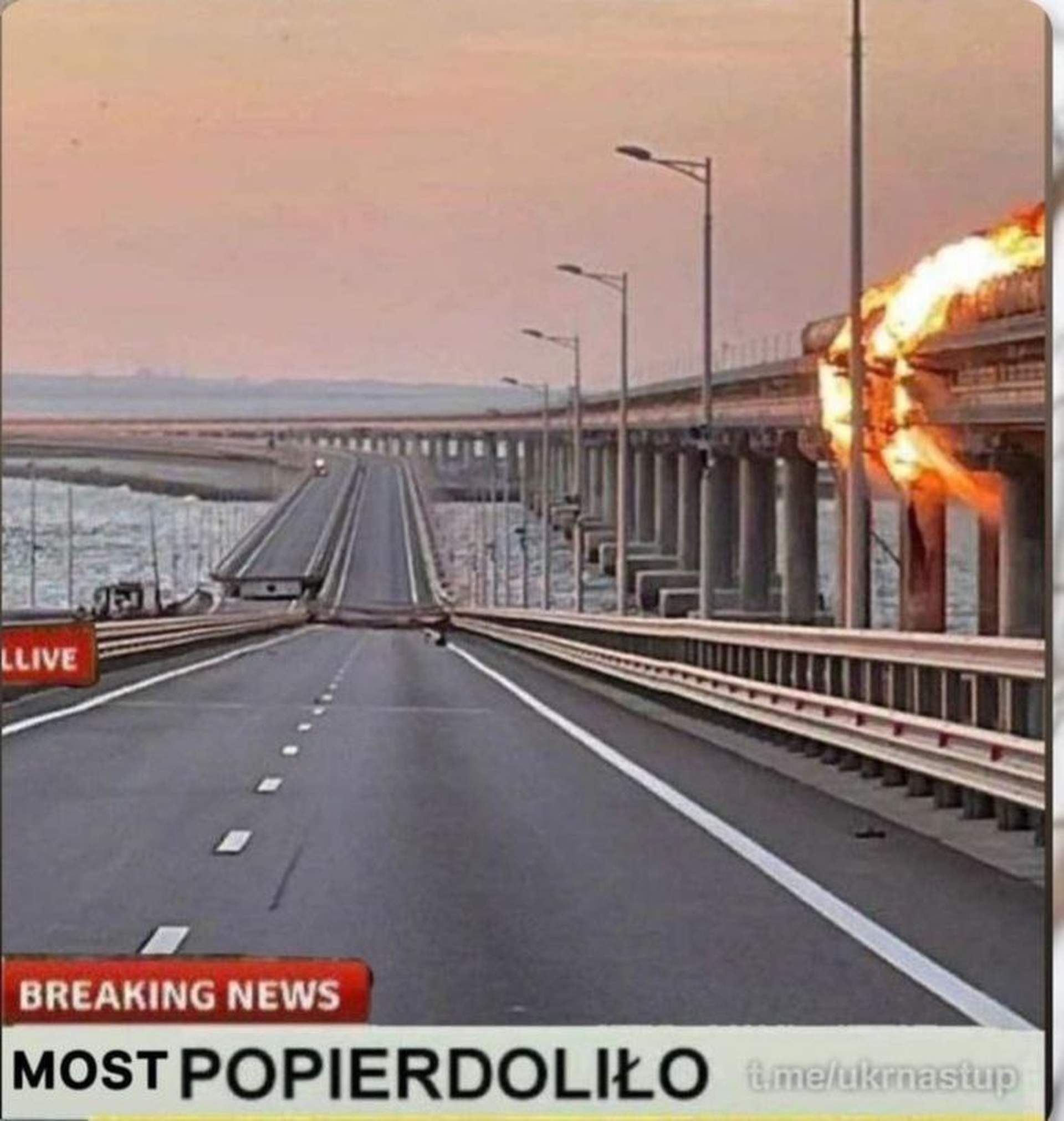 Найсмішніші мемчики про вибух на Кримському мосту, зібрані в соцмережах