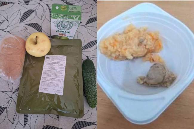 PHOTO: School lunches posted by students' parents/Facebook