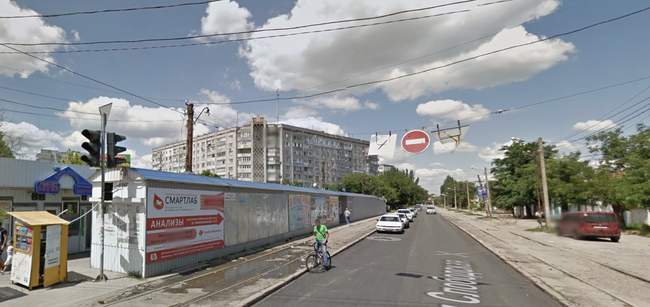 Вулиця 6-та Слобідська. СКРИНШОТ: Google Maps