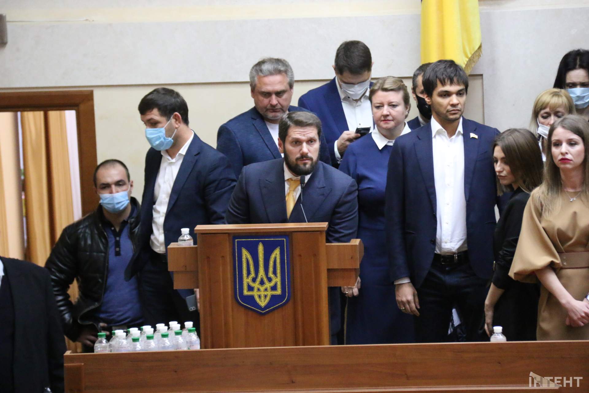 Перша сесія нової Одеської обласної ради в кадрах
