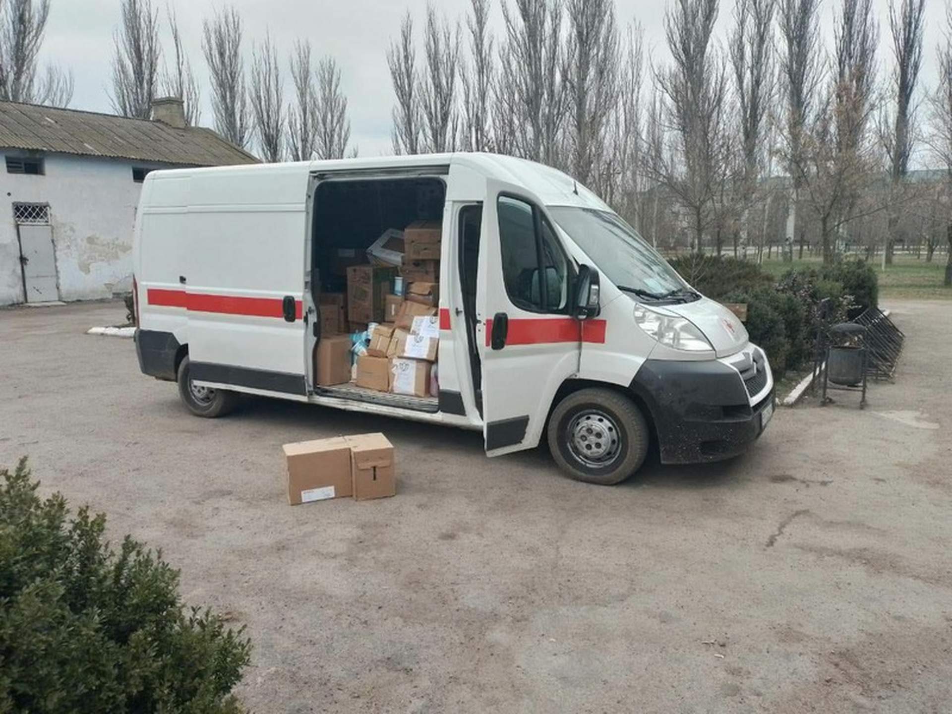 Херсонщина отримала генератори та гуманітарну допомогу