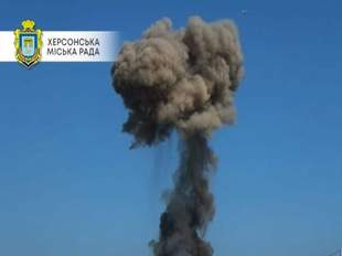 Внаслідок російських обстрілів на Херсонщині поранено людину