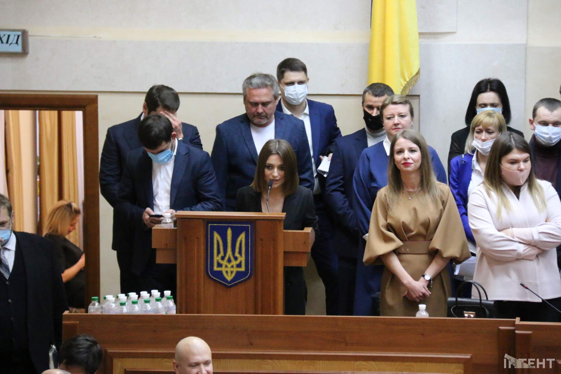 Перша сесія нової Одеської обласної ради в кадрах