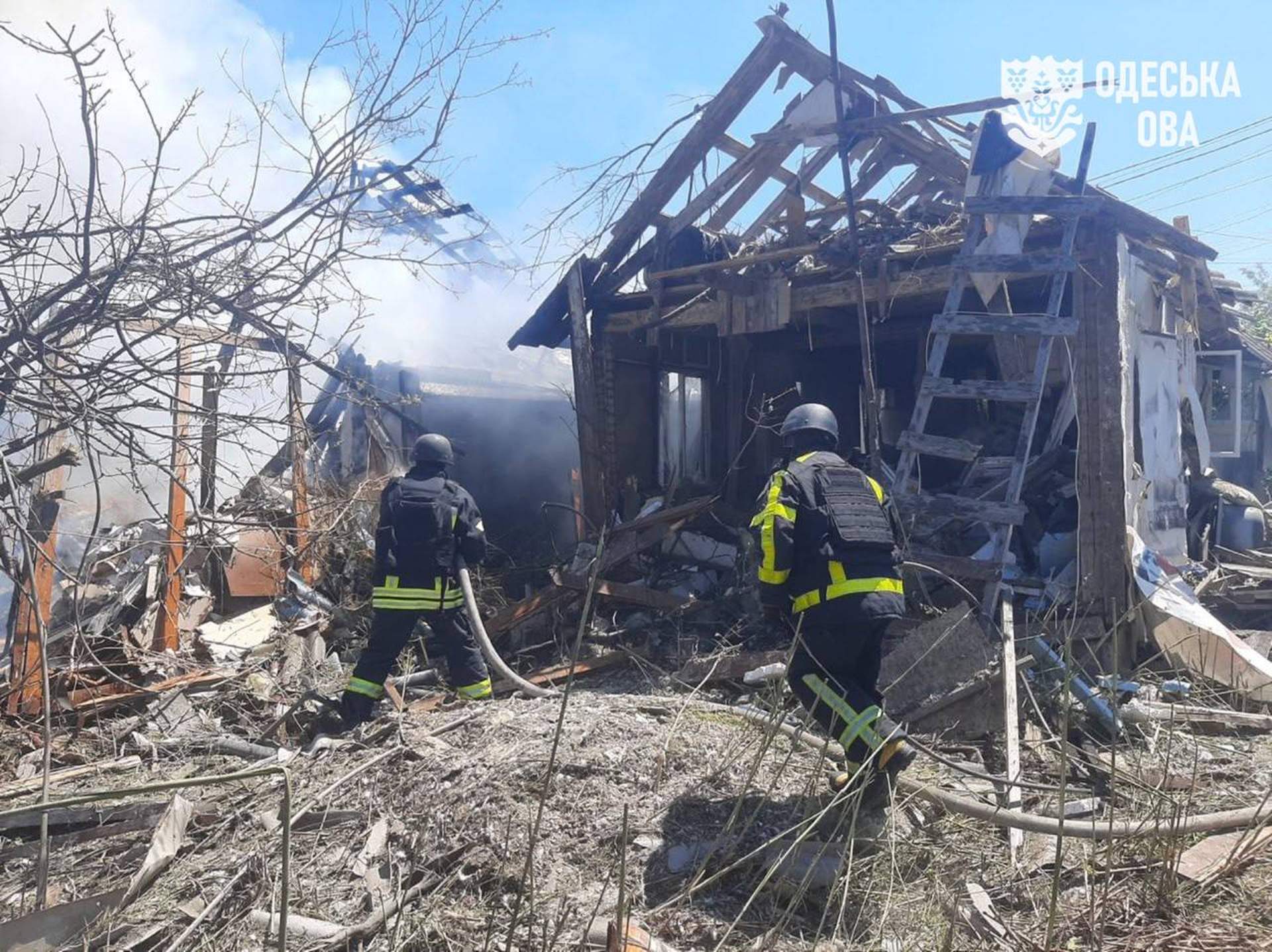 Ракета пошкодила шість приватних будинків на Одещині