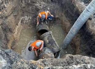 Масштабна аварія на водогоні в Одесі: коли відновлять водопостачання