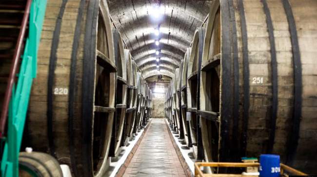 Туннели для хранения продукции завода. ФОТО: krymr.com