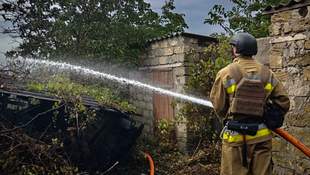 A grain storage facility burned down in Mykolaiv region due to a drone strike