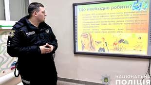 На Миколаївщині шериф провів профілактичну бесіду з ліцеїстами щодо вербування
