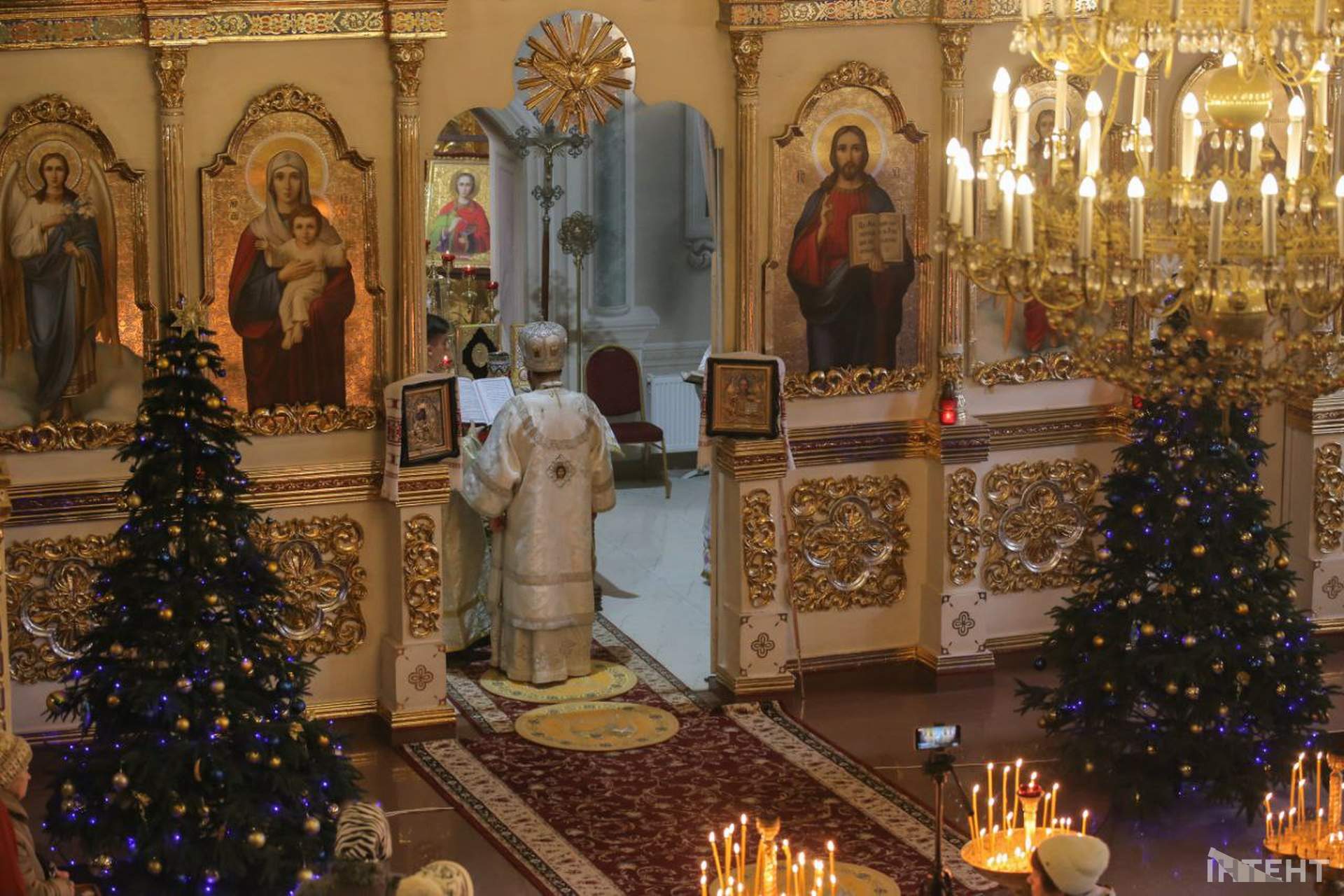 Одеські священники провели служби на Різдво