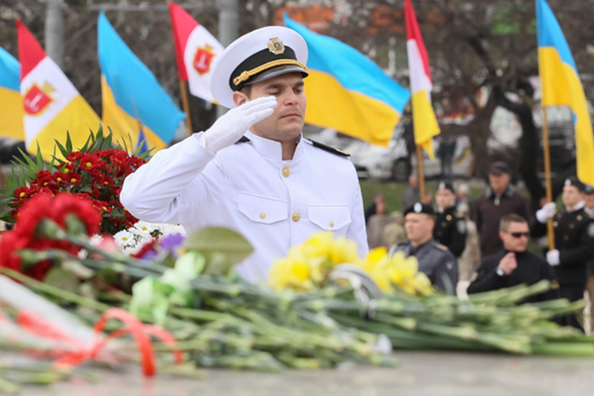 Празднование 74-й годовщины Дня освобождения Одессы