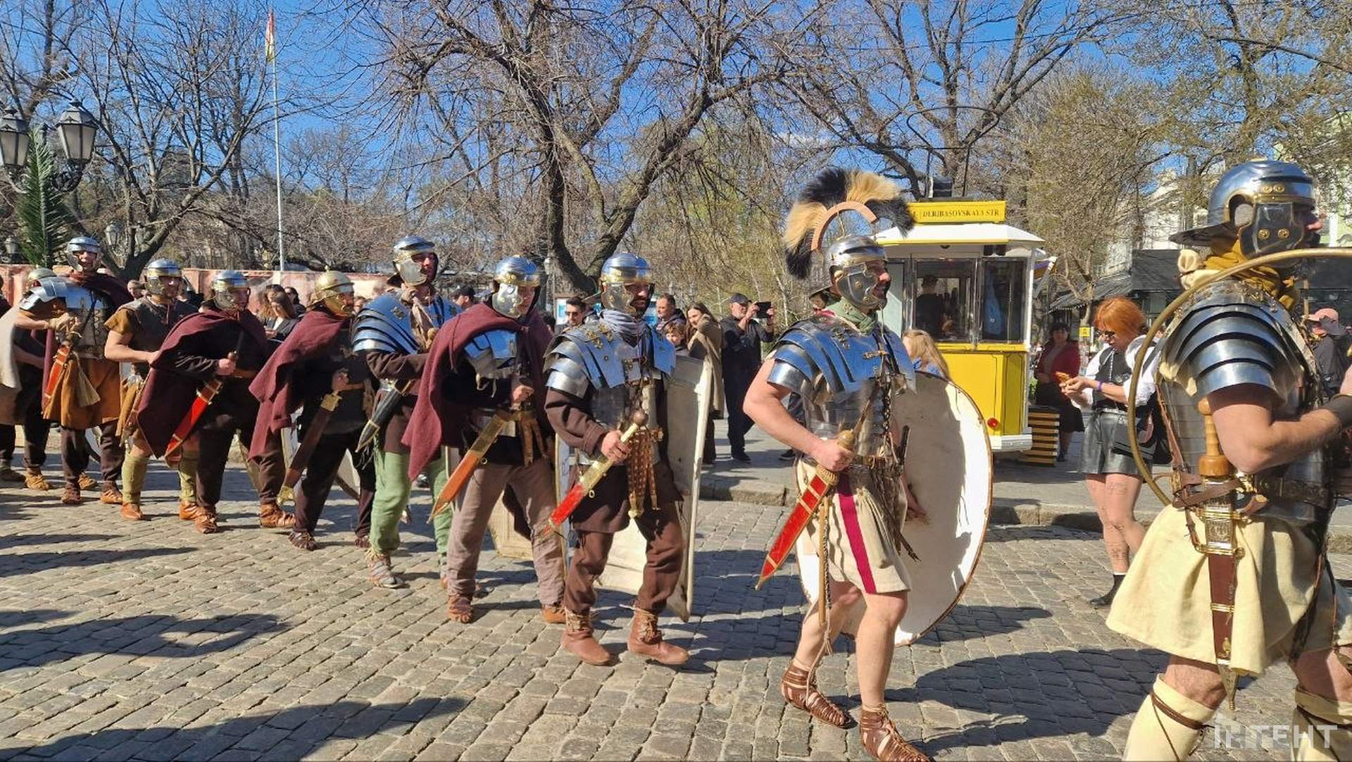 Дерибасівську в Одесі перетворили на Єрусалим І століття