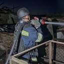 На Одещині від російського удару згорів фермерський склад