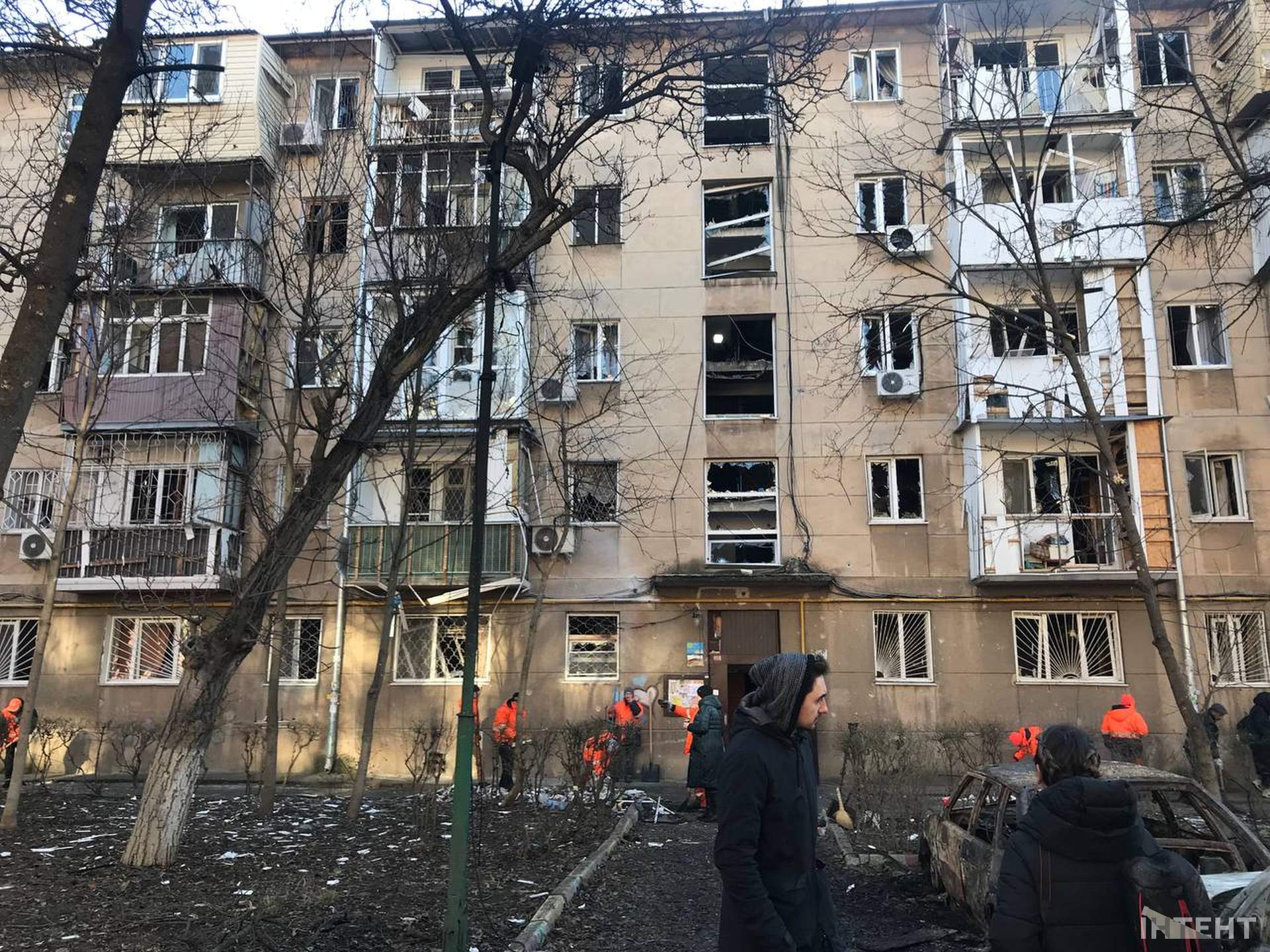 Наслідки нічної атаки Одещини у світлинах