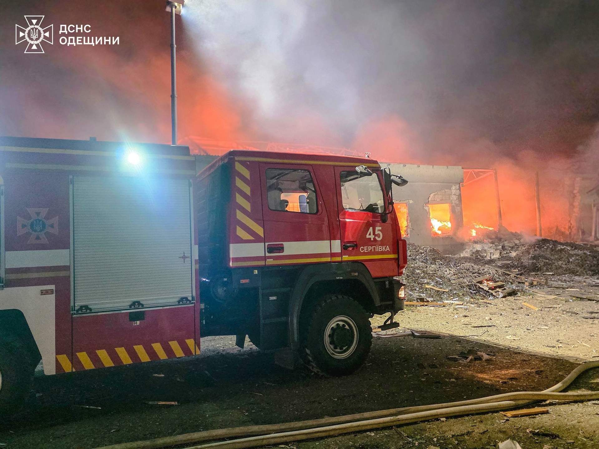 На Одещині розбомбили винзавод