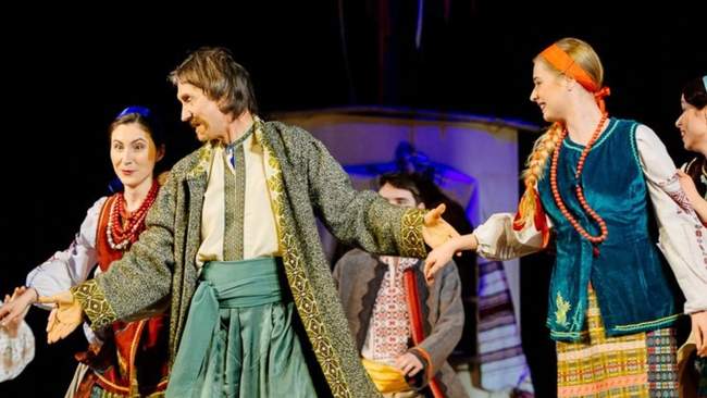 Вистава "Кайдаші" в Українському театрі