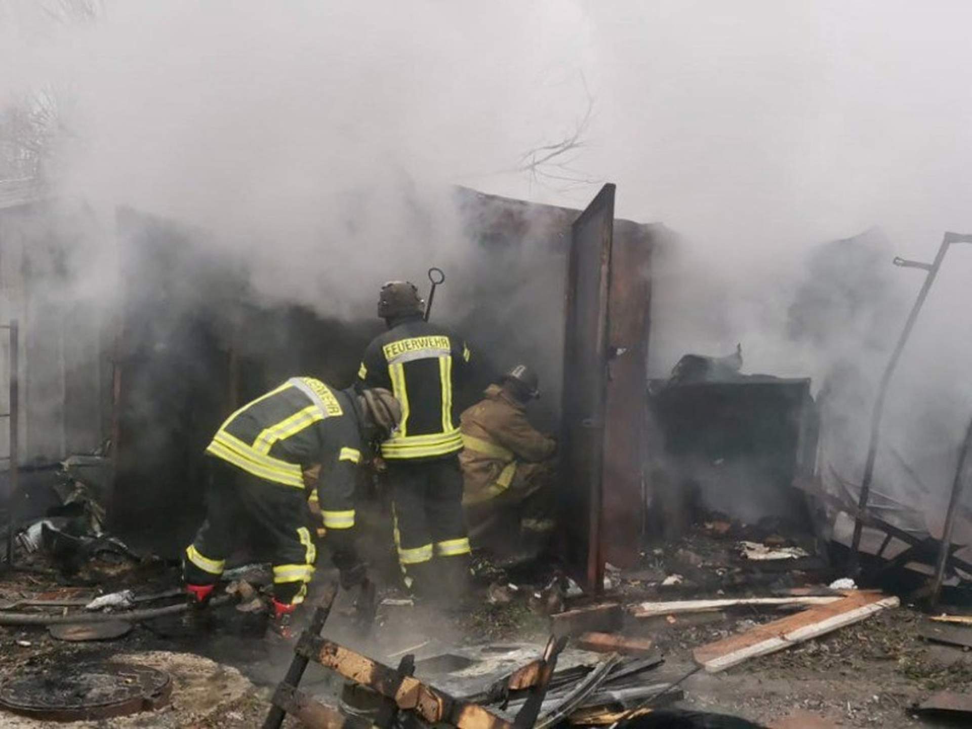 Рятувальники Херсонщини ліквідували пожежу, що виникла через обстріли окупантів