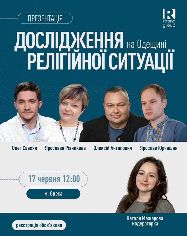 Релігійні уподобання одеситів під час війни: презентація результатів соціологічного дослідження