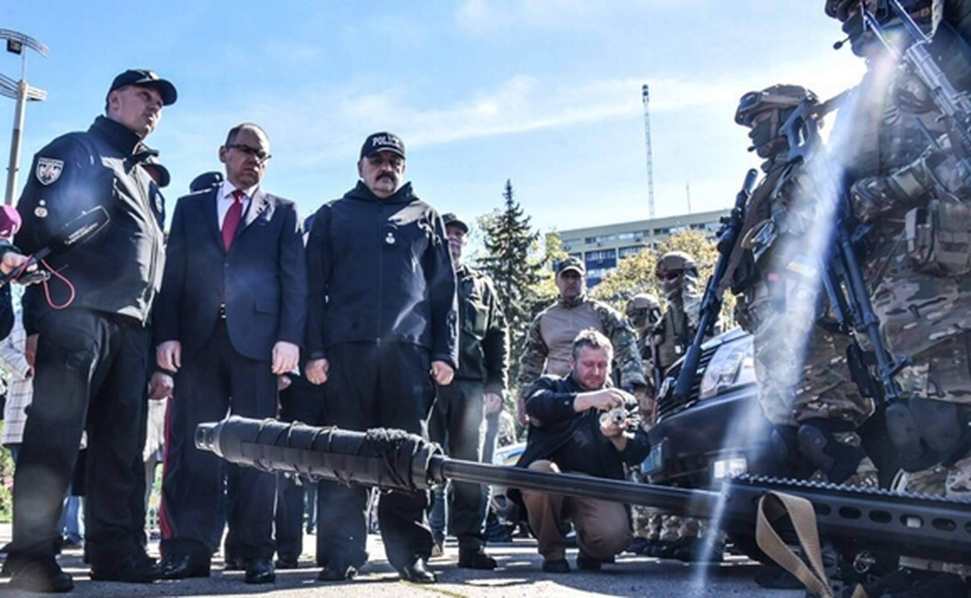 Как в Одессе прошел строевой смотр в преддверии мая