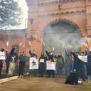 Активісти привітали Сергія Стерненка з Днем народження під стінами Одеського СІЗО