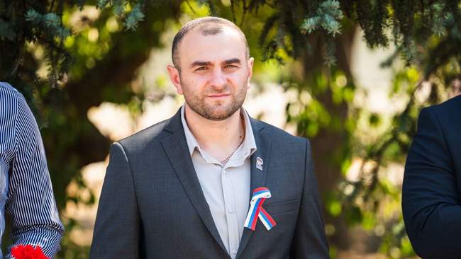 Владімір Оганєсов, гауляйтер Нової Каховки. ФОТО: ЦЖР