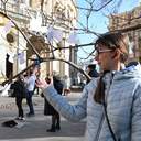 В Одесі вшанували пам'ять вбитих росіянами у драмтеатрі Маріуполя