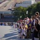 В Одесі розгорнули 34-метровий прапор України до Дня Незалежності