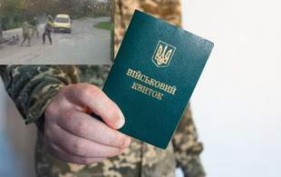 В Одесском облТЦК начали проверку из-за видео со сбиванием велосипедиста военными