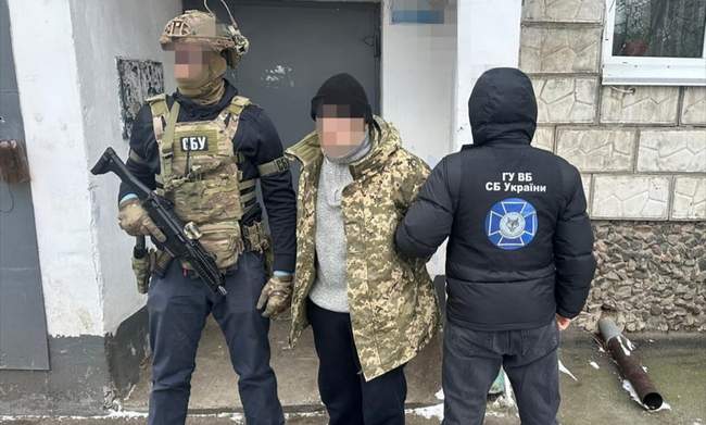 Затримання підозрюваного в Ізмаїла. ФОТО: Одеська обласна прокуратура
