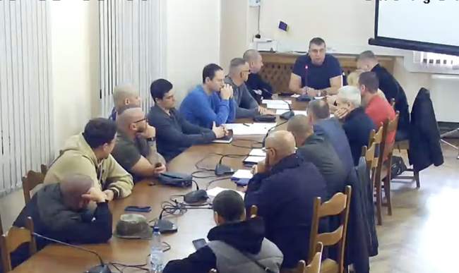 СКРИНШОТ: відео комісії Одеської міськаради
