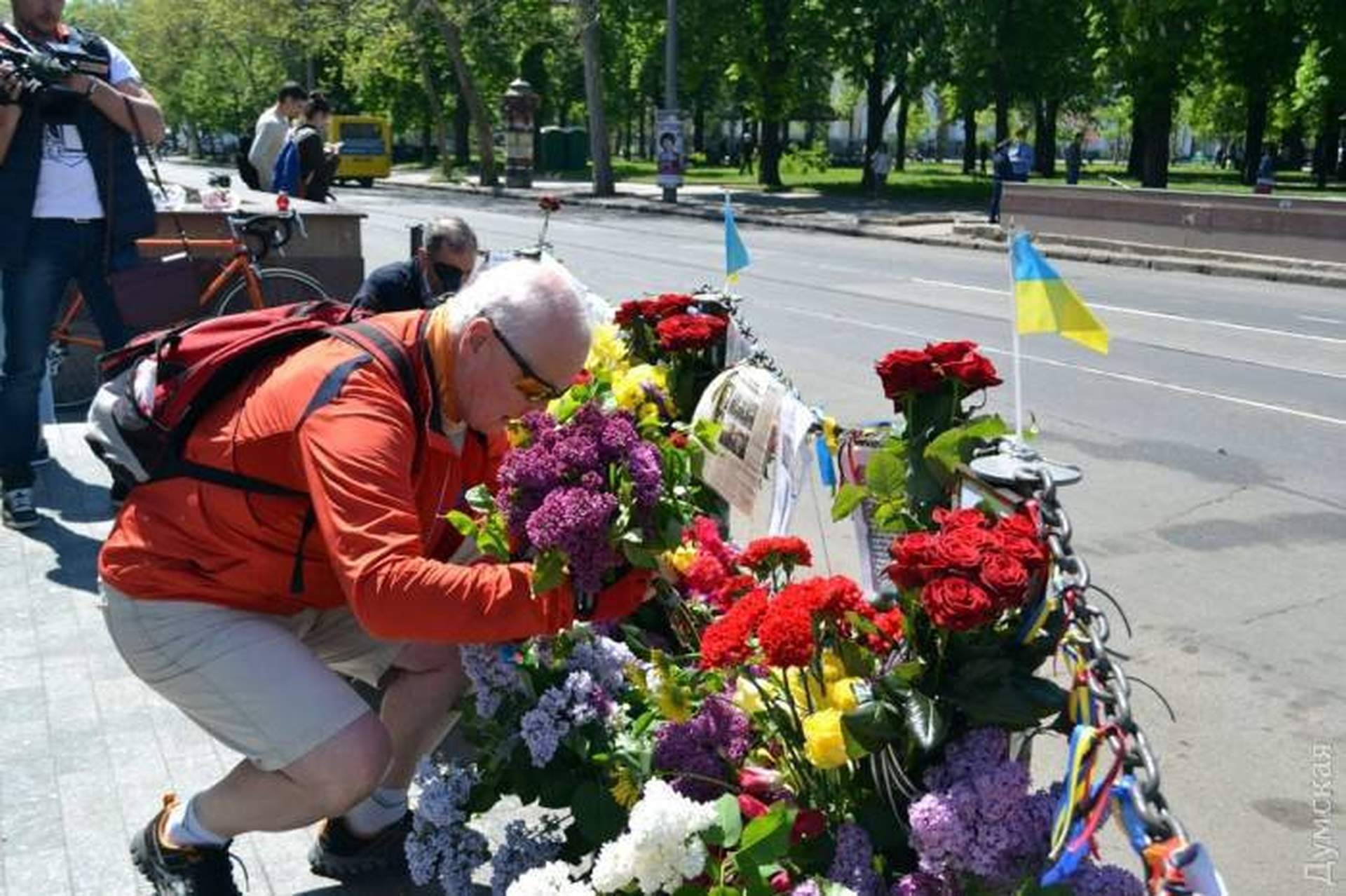 В Одессе проходят траурные мероприятия к годовщине событий 2 мая