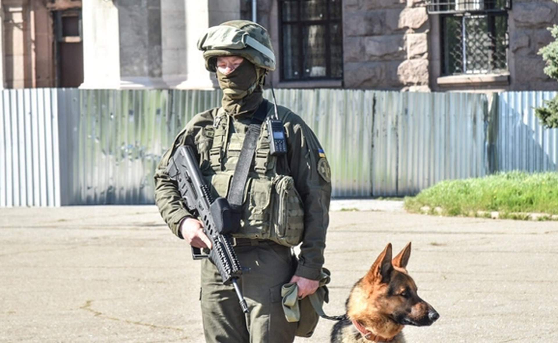 Как в Одессе прошел строевой смотр в преддверии мая