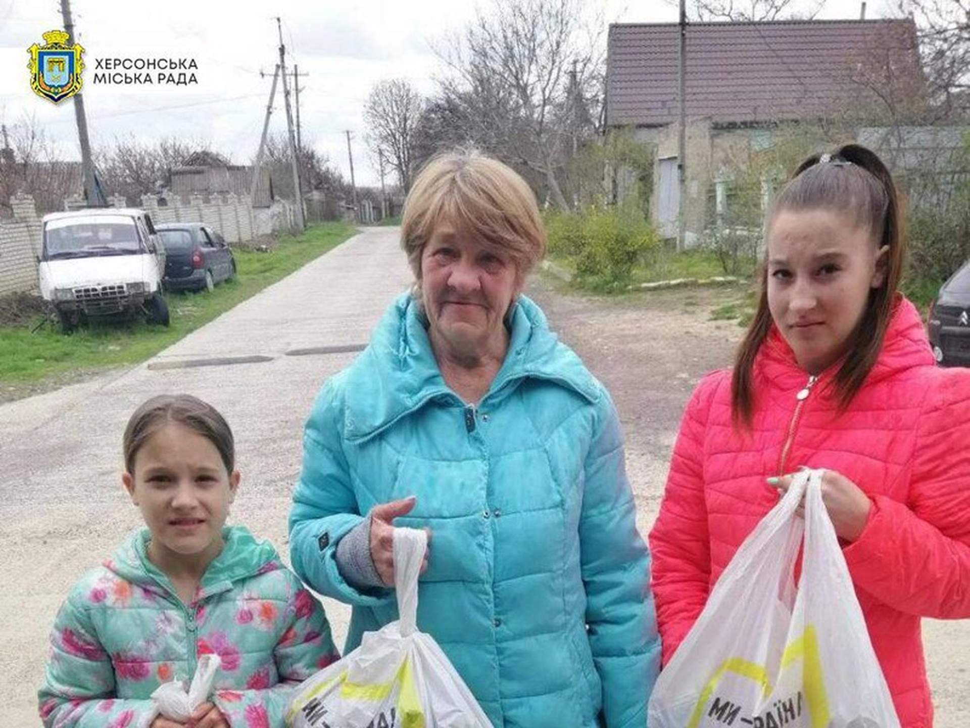 Антонівка отримала допомогу від світових благодійників