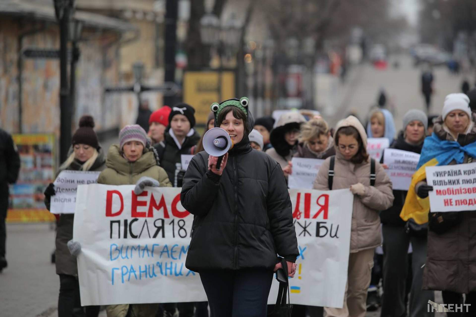 Родичі військових влаштували в Одесі ходу на підтримку демобілізації