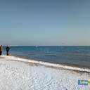 Снег в Одессе: катание на санках и прогулки к морю