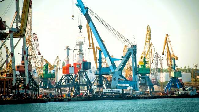 Порт "Чорноморськ". ФОТО:  ДП "МТП "Чорноморськ"/facebook