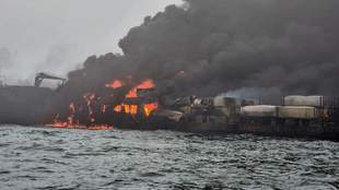 New fuel oil emissions in the Black Sea near Crimea