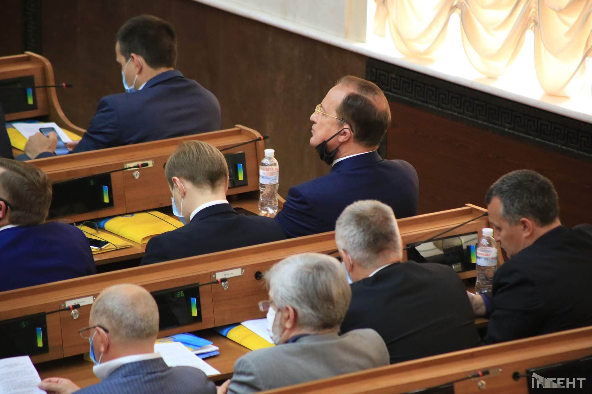 Сессия Одесского областного совета в объективе ИзбирКома