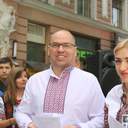В Одессе состоялся юбилейный десятый МегаМарш в вышиванках