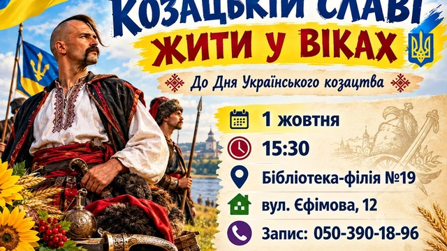 КОЗАЦЬКІЙ СЛАВІ ЖИТИ У ВІКАХ»