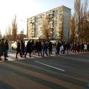 Как одесситы дорогу перекрывали