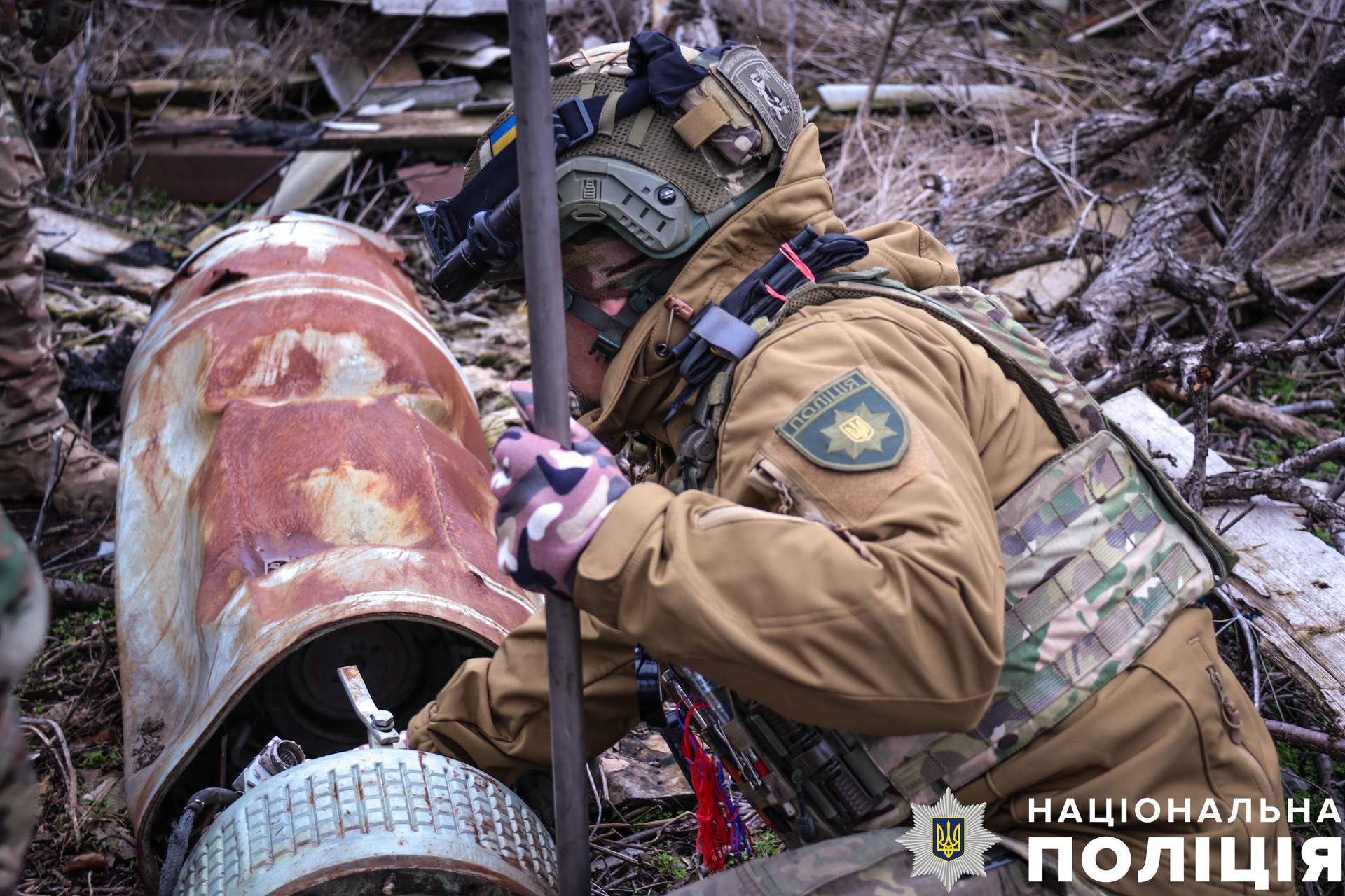 У селі на Херсонщині знайшли авіабомбу ФАБ, яка не розірвалась