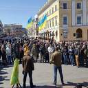 Акция протеста против Стоянова в Одессе