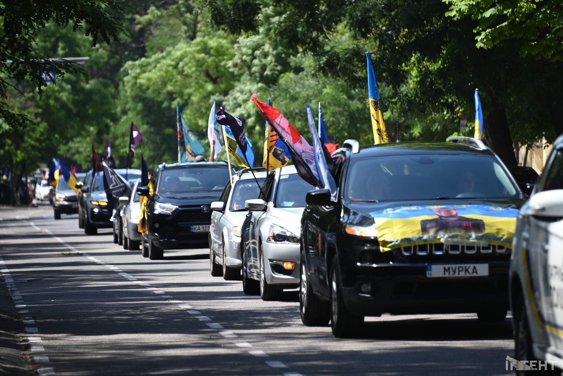 В Одесі влаштували автопробіг шани до Дня конституції
