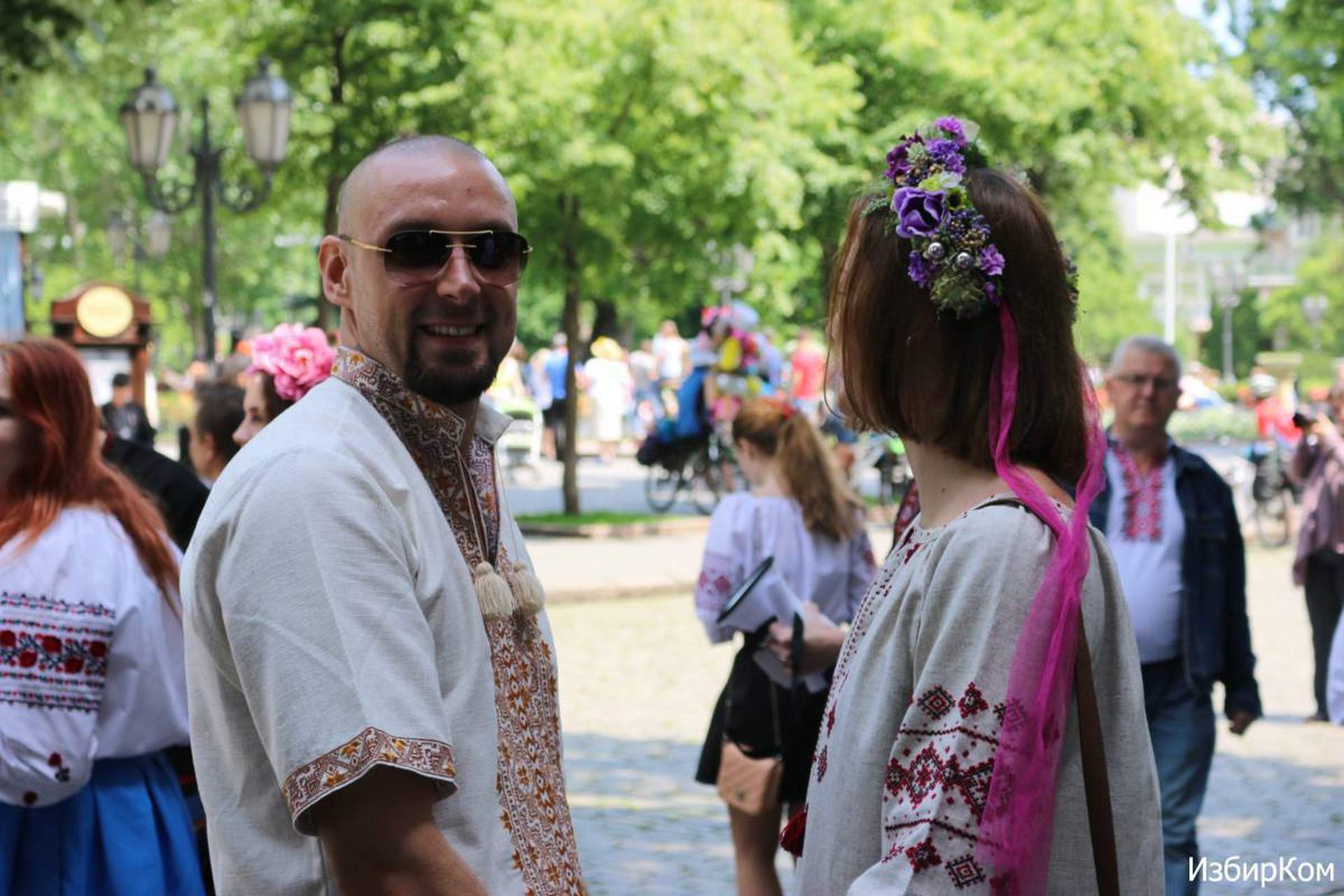 В Одессе состоялся VIII Мегамарш в вышиванках