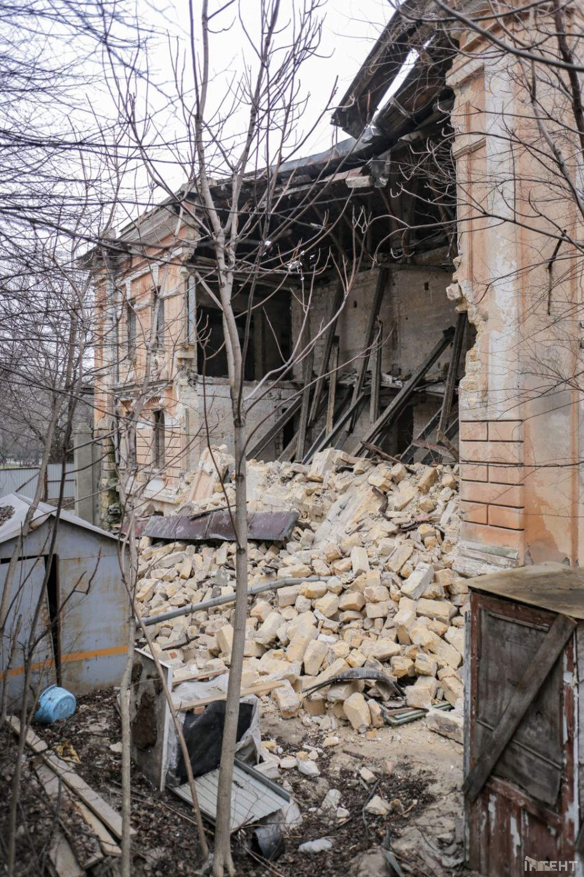 В Одесі обвалилася частина історичної пам'ятки