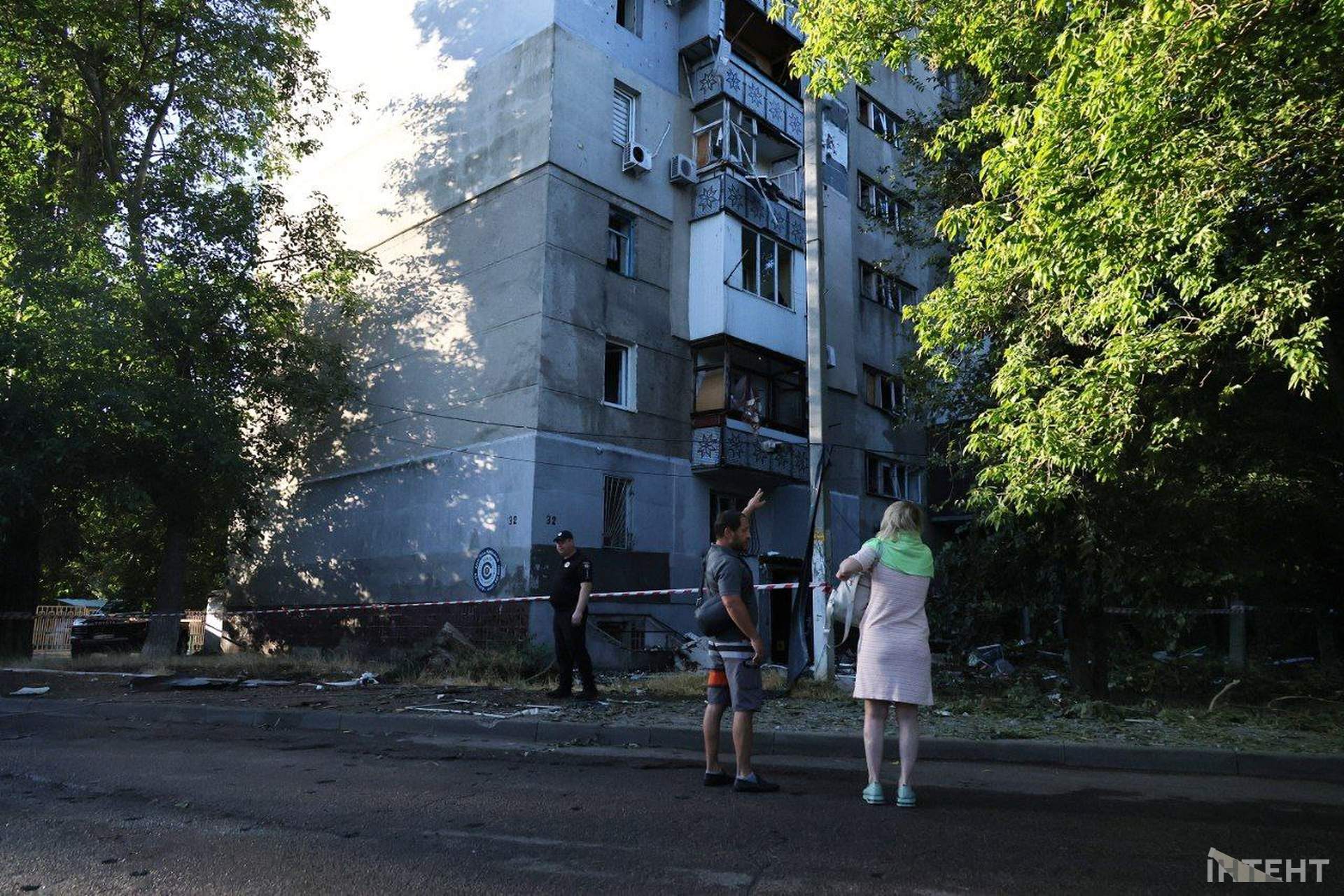 Внаслідок російського удару по Одесі вщент знищені десять квартир