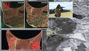 Окупанти облаштували полігон біля курортного селища на Херсонщині